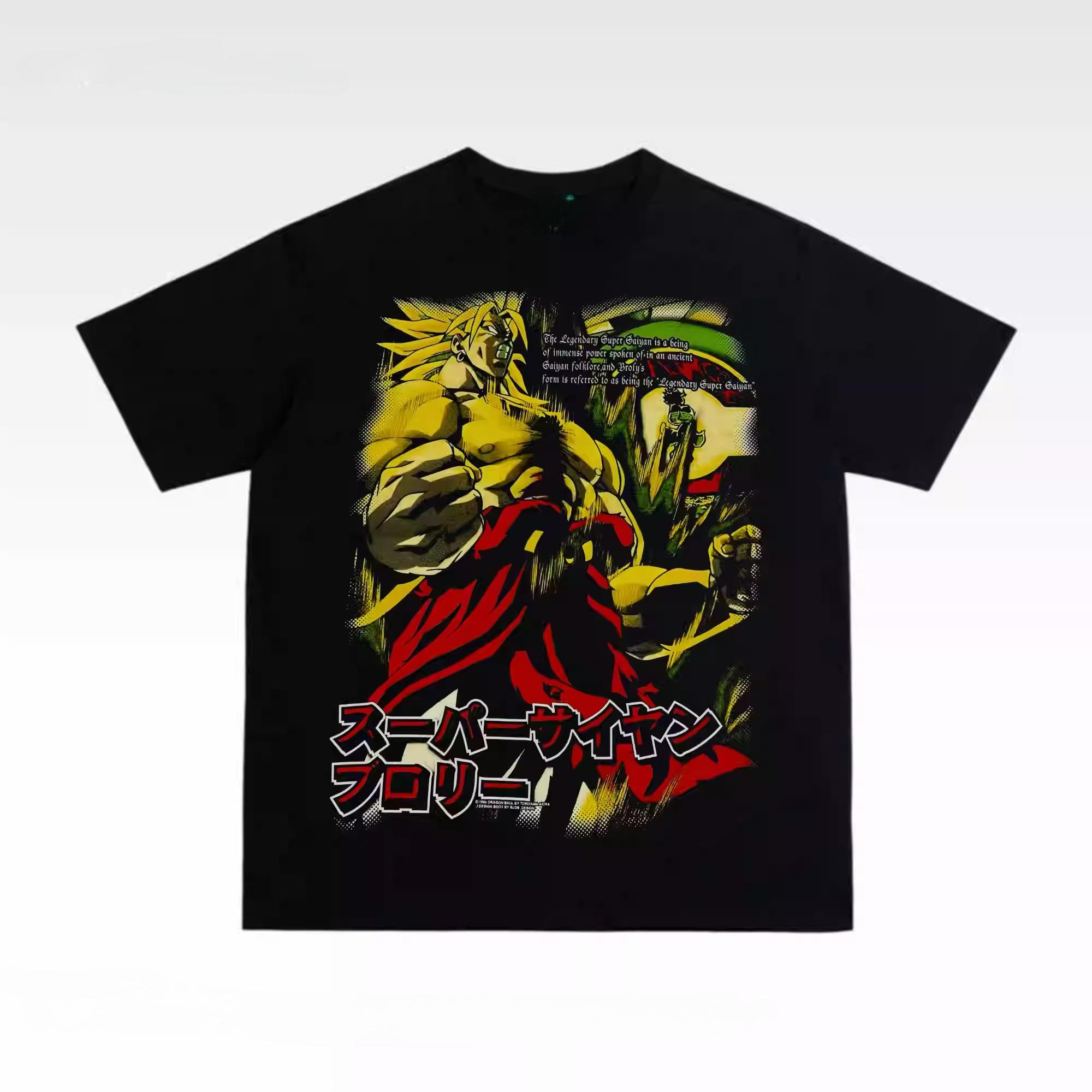 Pearl Broly Print Pattern T-shirt Casual Short-sleeved T-shirt Casual and Comfortable Parent-child Outfit S
Pearl Broly Print Pattern T-shirt Casual Short-sleeved T-shirt Casual and Comfortable Parent-child Outfit S
