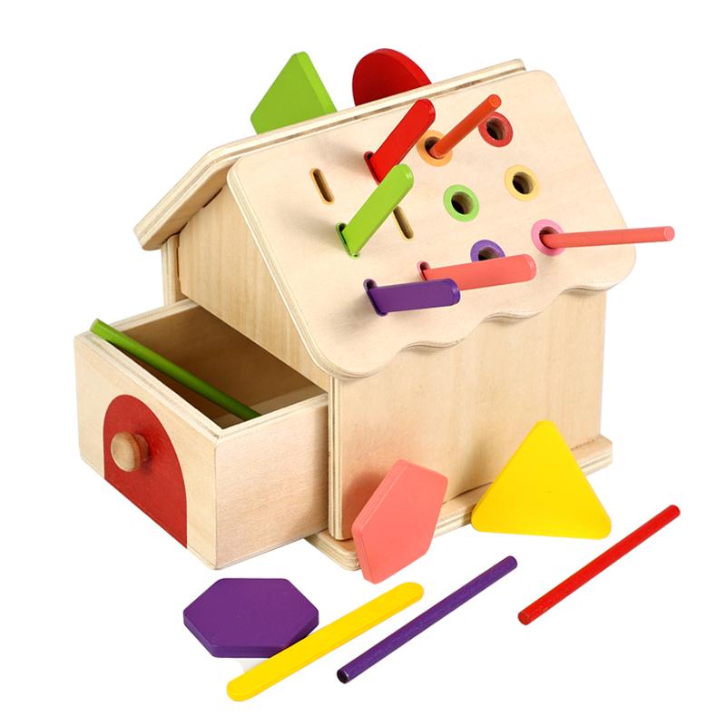 Wooden Montessori Toy Color Sorting Box Early Drawer Box Busy Board Matching Game Fine Motor Skills Cognitive Educational Toy
Wooden Montessori Toy Color Sorting Box Early Drawer Box Busy Board Matching Game Fine Motor Skills Cognitive Educational Toy