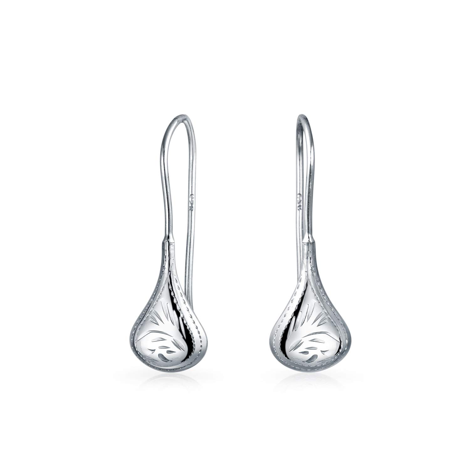 Серьги женские пухлые капли дождя Fishhook sterling 1 с гравировкой, травлением, грушевидной формы. тип. .Серебро 925 пробы, дюйм.
Серьги женские пухлые капли дождя Fishhook sterling 1 с гравировкой, травлением, грушевидной формы. тип. .Серебро 925 пробы, дюйм.