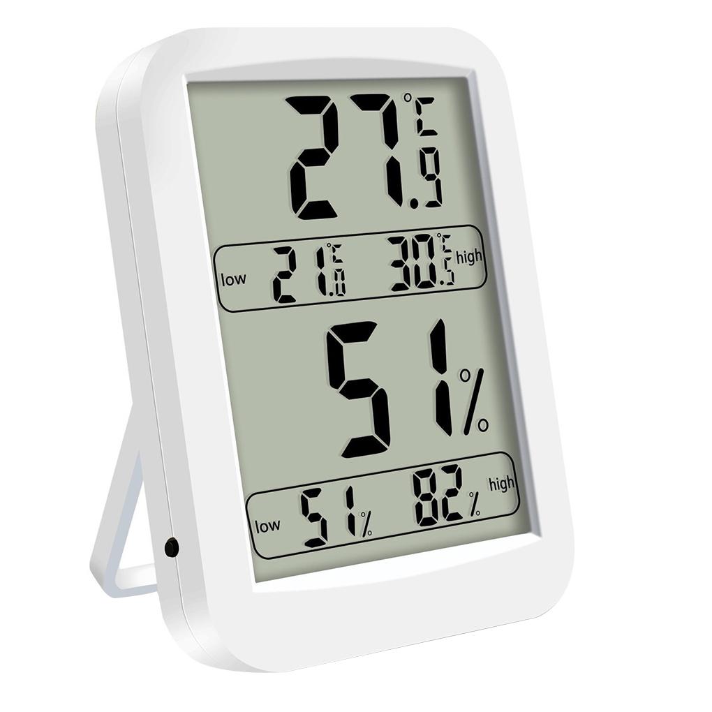 4.4 Inch Large Screen Display Room Temperature Humidity Meter Gauge Digital Thermometer Hygrometer
4.4 Inch Large Screen Display Room Temperature Humidity Meter Gauge Digital Thermometer Hygrometer