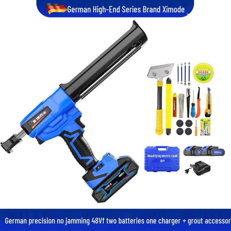 Ximode 21V Cordless Double-Tube Caulking Gun CN plug (adapter included)
Ximode 21V Cordless Double-Tube Caulking Gun CN plug (adapter included)