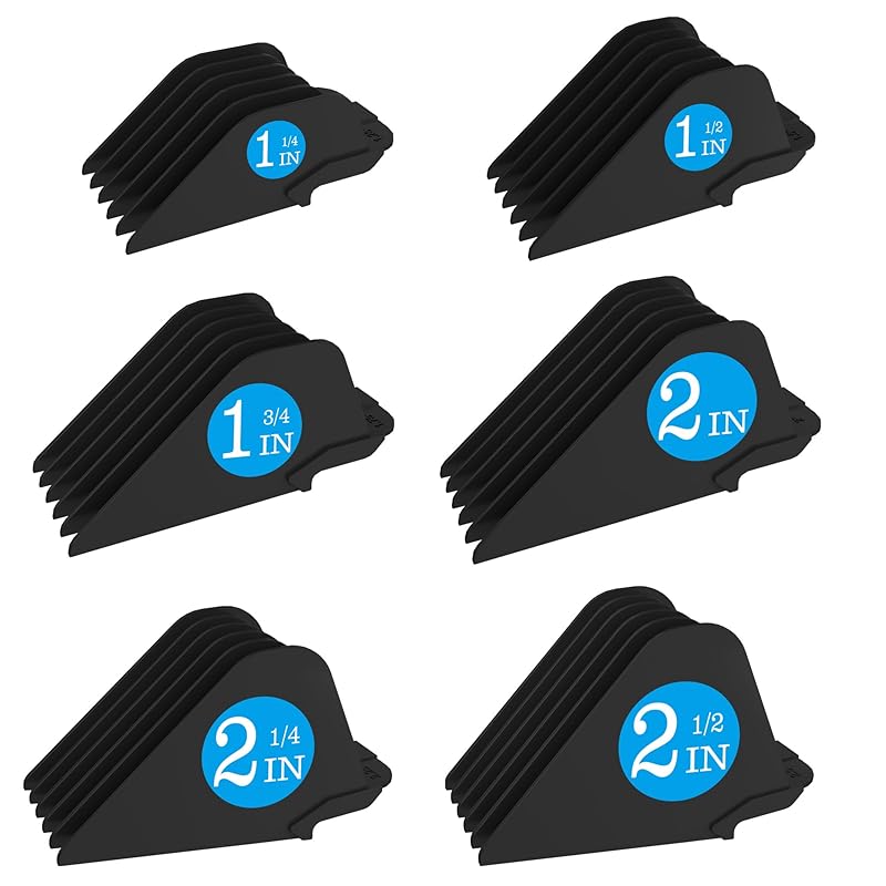 Clipper Guards for Wahl 10 12 14 16 18 20 Hair Clipper Guards 6pcs Extra Long Clipper Guard Attachments 2.5 Inch Clipper Guides Multiple Sizes чёрный
Clipper Guards for Wahl 10 12 14 16 18 20 Hair Clipper Guards 6pcs Extra Long Clipper Guard Attachments 2.5 Inch Clipper Guides Multiple Sizes чёрный
