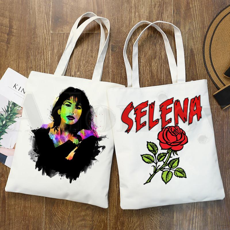 Винтажные сумки в стиле 90-х годов Selena Quintanilla, модные сумки на плечо, повседневные сумки для покупок для девочек, женская элегантная холщовая сумка
Винтажные сумки в стиле 90-х годов Selena Quintanilla, модные сумки на плечо, повседневные сумки для покупок для девочек, женская элегантная холщовая сумка