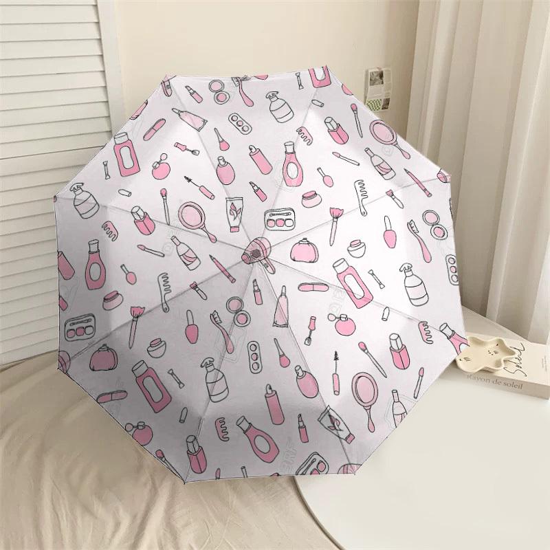 1PC beauty makeup Automatic Open/Close Umbrella with Windproof, 8-Rib Sturdy Canopy, Durable Ribs, Fashionable Design1306A
1PC beauty makeup Automatic Open/Close Umbrella with Windproof, 8-Rib Sturdy Canopy, Durable Ribs, Fashionable Design1306A