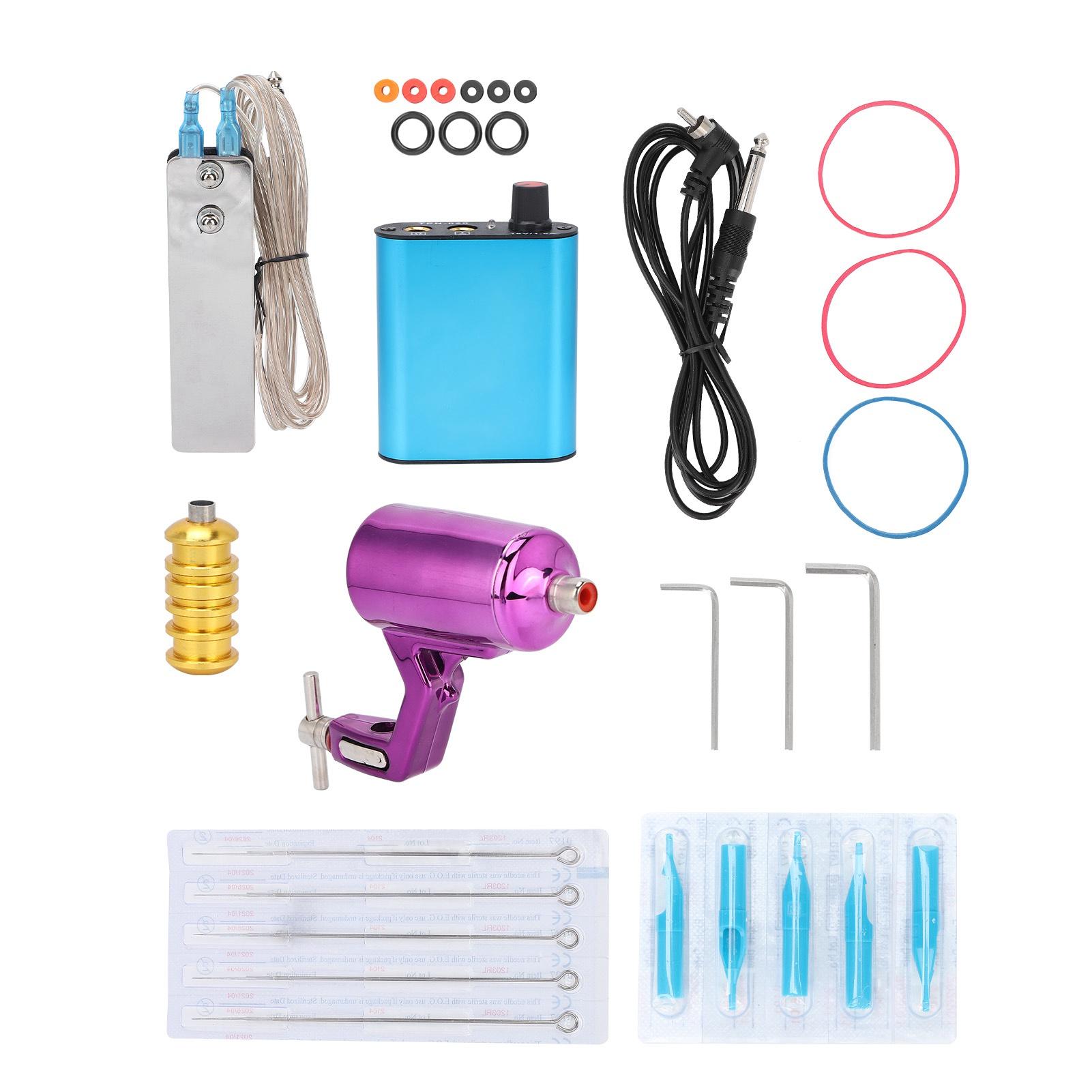 Комплект роторного мотора для татуировки, блок питания для татуировок, ножная педаль, инструменты для татуировки 90‑265 В, фиолетовая вилка для США US Plug
Комплект роторного мотора для татуировки, блок питания для татуировок, ножная педаль, инструменты для татуировки 90‑265 В, фиолетовая вилка для США US Plug