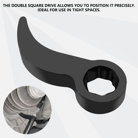 Yousheng 1/2 Pcs Crowbar Adapter Head Tool Fits 3/8 Ratchet Extreme Strength Unlimited Adjustable Angle Crowbar Adapter Tool Repairing Steel 1pc
Yousheng 1/2 Pcs Crowbar Adapter Head Tool Fits 3/8 Ratchet Extreme Strength Unlimited Adjustable Angle Crowbar Adapter Tool Repairing Steel 1pc
