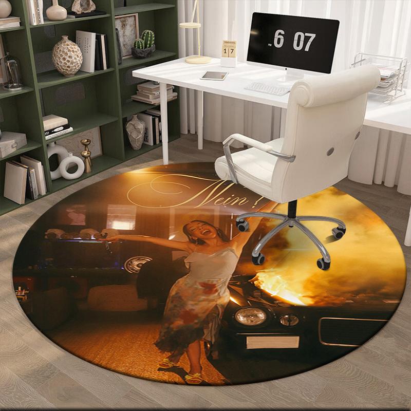 1pc Ayliva s album cover Round carpet Painted Printed circular carpet, home door mat, outdoor travel protection carpet 80x80cm( 31x31in)
1pc Ayliva s album cover Round carpet Painted Printed circular carpet, home door mat, outdoor travel protection carpet 80x80cm( 31x31in)