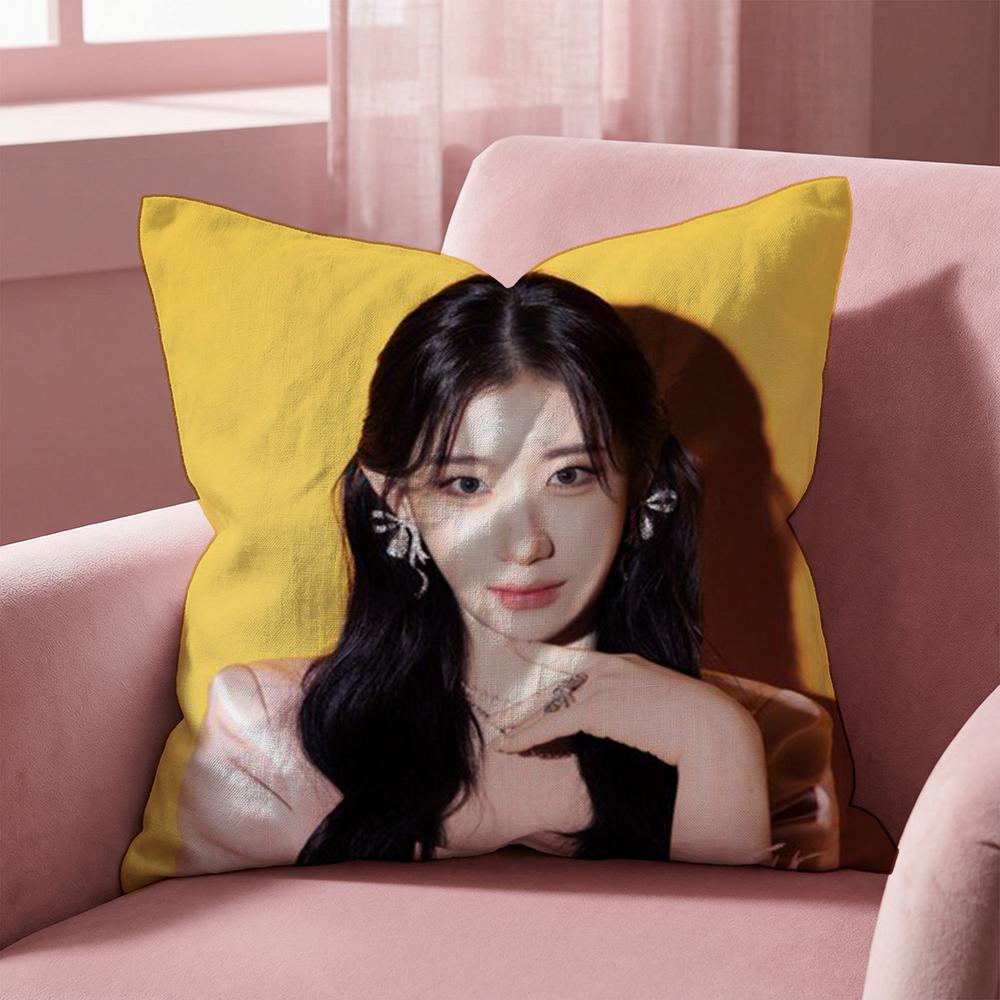 I-ITZY SINGER Cushion Cover Multi-Scene Pillow Cover for Home & Car - Reversible, Soft & Durable for Daily Use 30cmx30cm
I-ITZY SINGER Cushion Cover Multi-Scene Pillow Cover for Home & Car - Reversible, Soft & Durable for Daily Use 30cmx30cm
