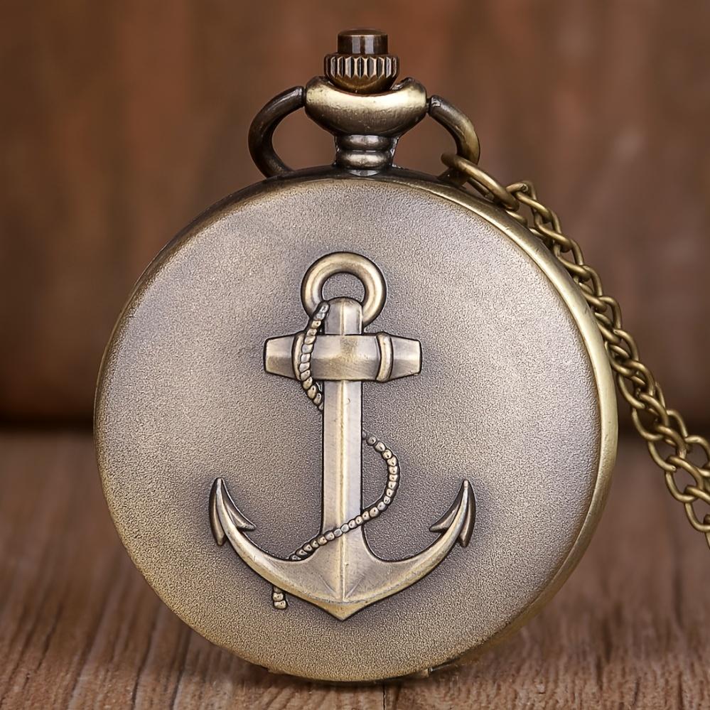 Антикварний кишеньковий годинник Кварцовий з візерунком-гаком-якорем з ланцюжком-підвіскою Вишуканий подарунковий годинник для чоловіків та дітей бронзовий
Антикварний кишеньковий годинник Кварцовий з візерунком-гаком-якорем з ланцюжком-підвіскою Вишуканий подарунковий годинник для чоловіків та дітей бронзовий