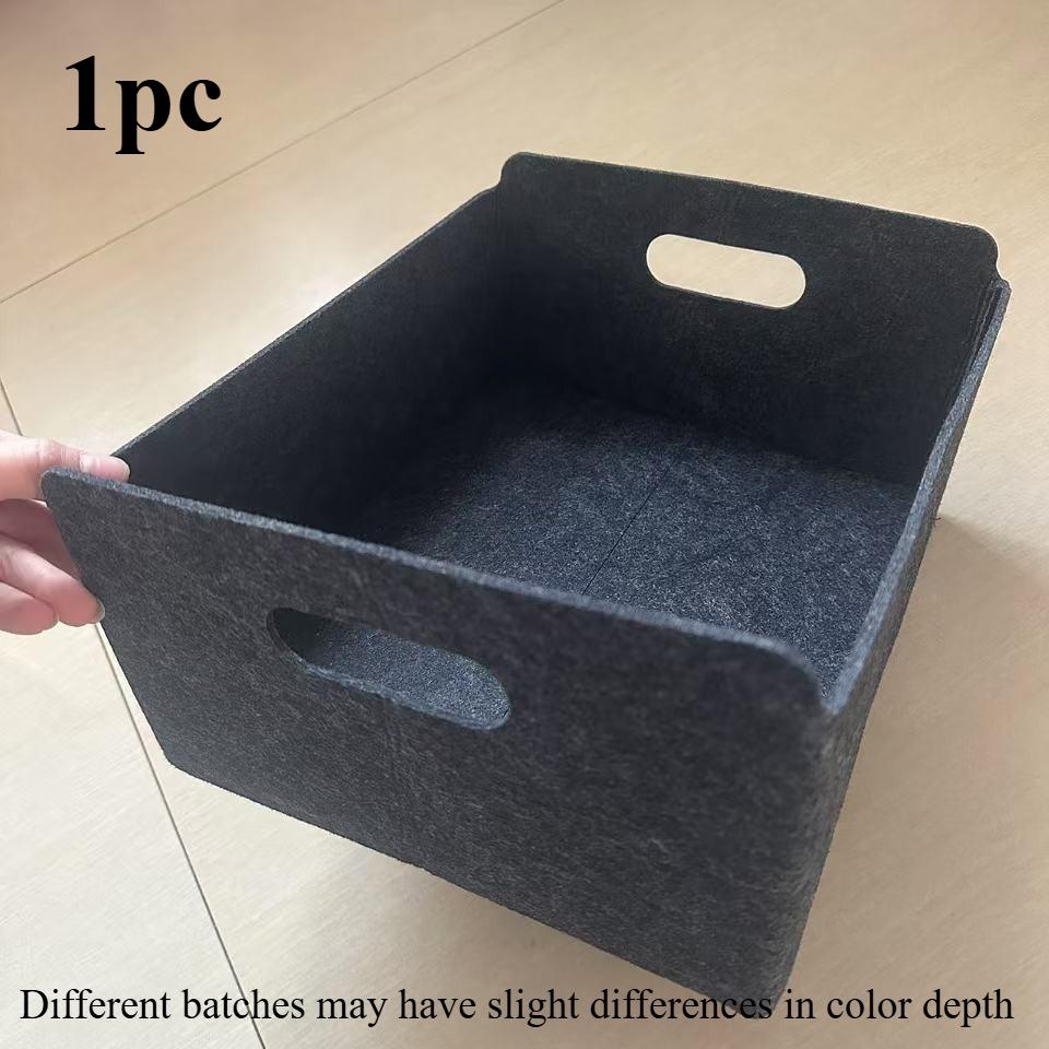 Felt Storage Boxes with Handles - Organizer Baskets for Kitchen, Bedroom, Desk, or Office - Shelf Baskets|Durable Fabric Baskets
Felt Storage Boxes with Handles - Organizer Baskets for Kitchen, Bedroom, Desk, or Office - Shelf Baskets|Durable Fabric Baskets