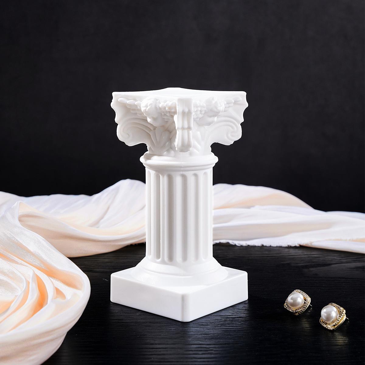 Small Roman Column Candle Holder Nordic Style Decorative Prop 6 8 x 3 3 Inches Minimalist Design Resin Material Suitable for Home Tabletop Display One Size білий
Small Roman Column Candle Holder Nordic Style Decorative Prop 6 8 x 3 3 Inches Minimalist Design Resin Material Suitable for Home Tabletop Display One Size білий