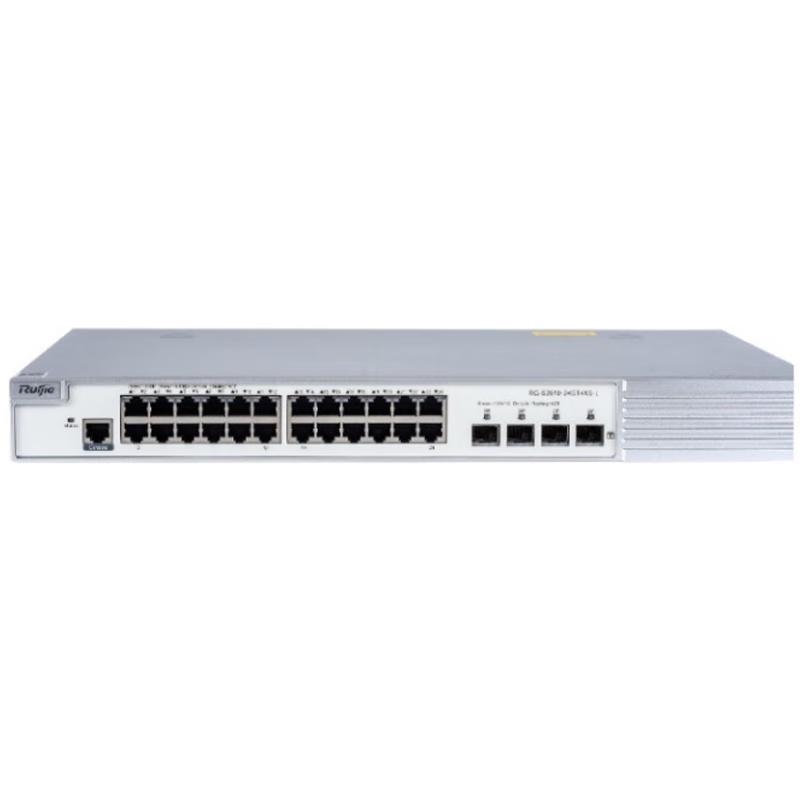 Ruijie RG-S2910-24GT4XS-L Gigabit Managed Switch
Ruijie RG-S2910-24GT4XS-L Gigabit Managed Switch