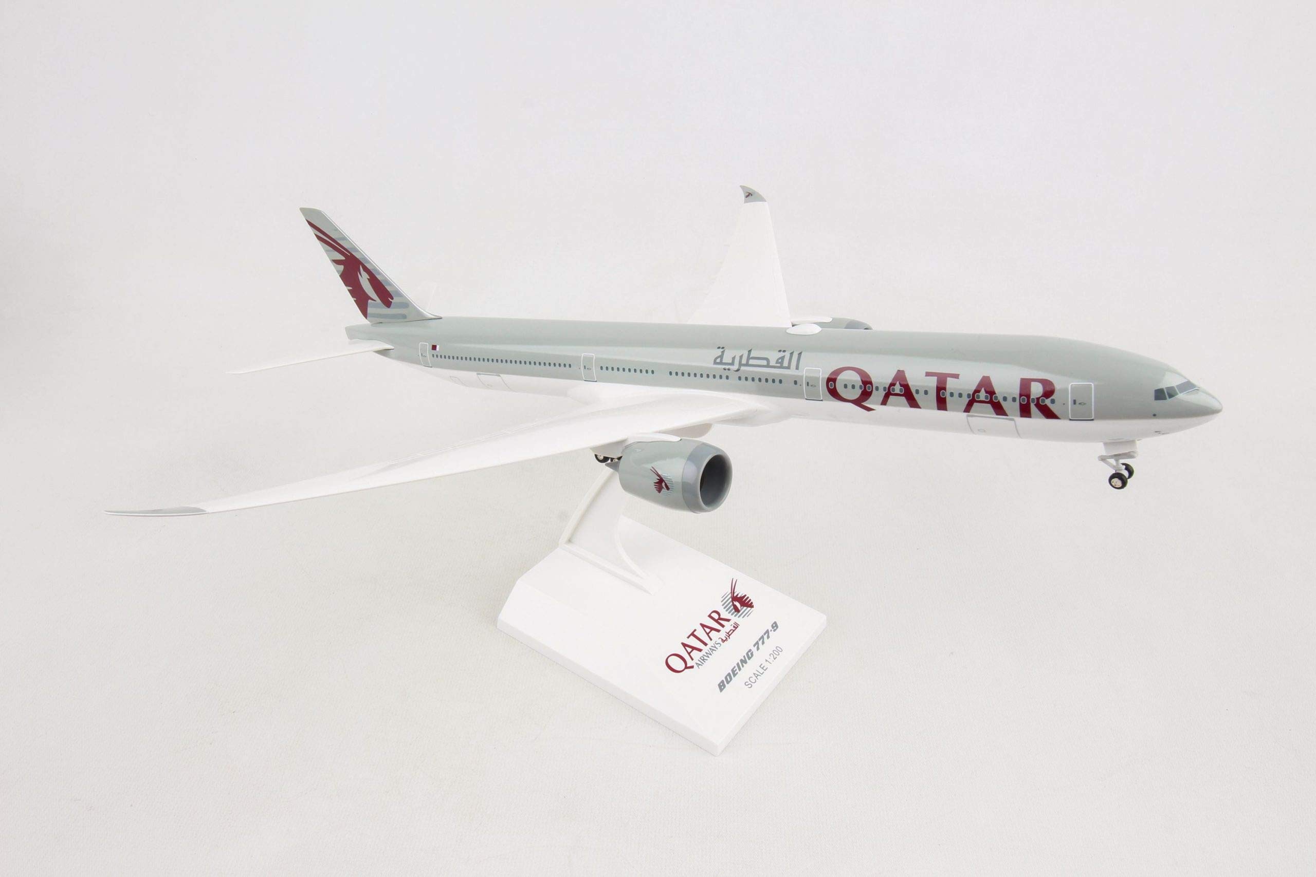 Daron Qatar Skymarks с демонстрационной подставкой для шестеренок SKR1014 777-9 1/200 & серебряный
Daron Qatar Skymarks с демонстрационной подставкой для шестеренок SKR1014 777-9 1/200 & серебряный
