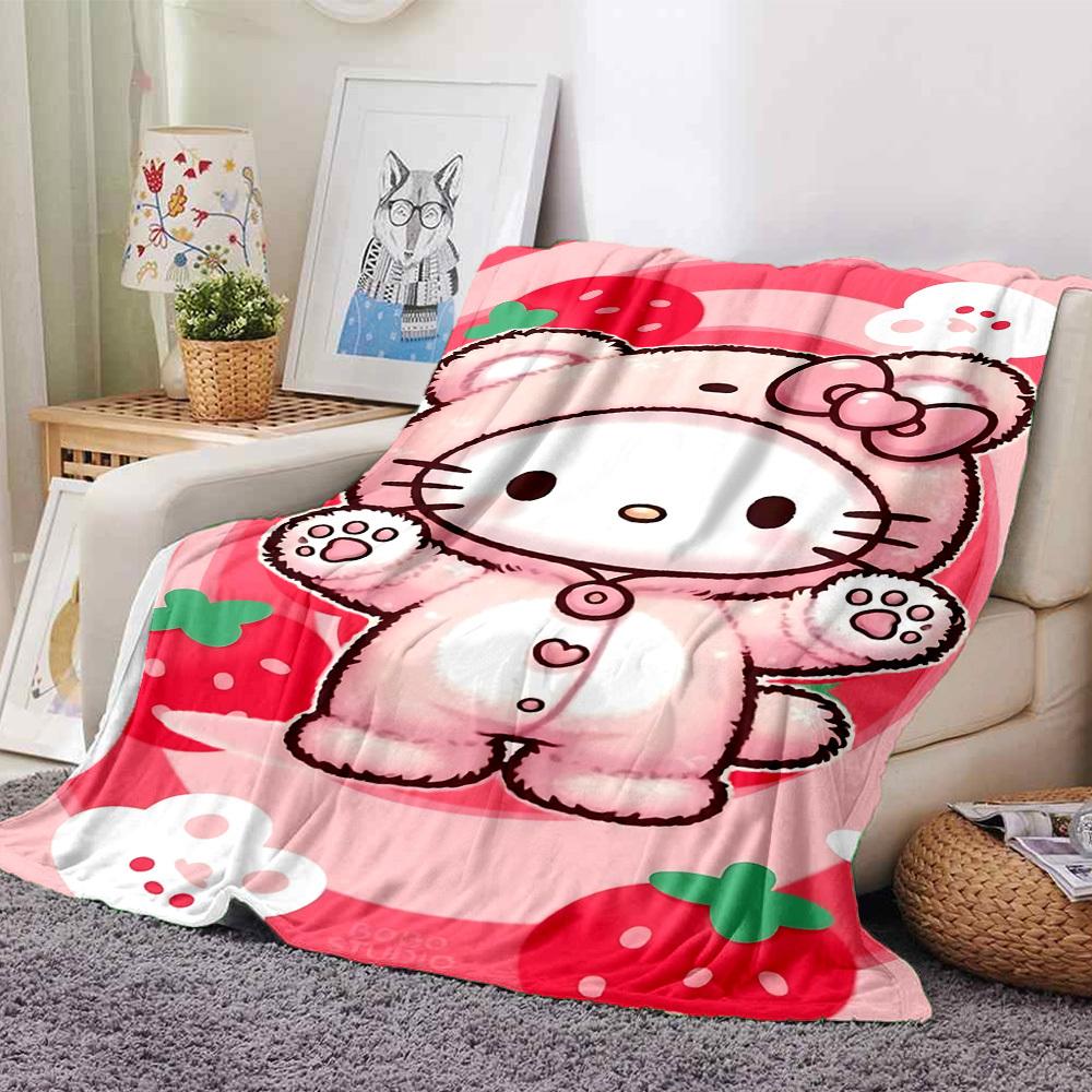 1pc Hello Kitty Strawberry blanket Lightweight Flannel Throw for Sofa Bed Travel Camping Livingroom1130L 80cmx120cm(31inx47in)
1pc Hello Kitty Strawberry blanket Lightweight Flannel Throw for Sofa Bed Travel Camping Livingroom1130L 80cmx120cm(31inx47in)