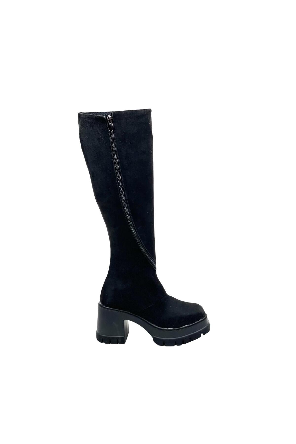 Women Modern Stylish Fashion Boots Boots Faux Leather Suede Womentoyhan Black Suede Side Zipper High Heel Boots Cm 36
Women Modern Stylish Fashion Boots Boots Faux Leather Suede Womentoyhan Black Suede Side Zipper High Heel Boots Cm 36