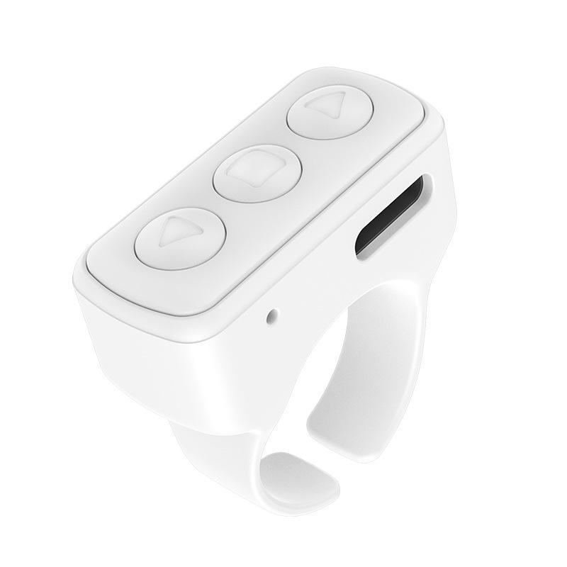 Smart Bluetooth Ring: Wireless Remote for Video, E-book, Page Turner, Self-timer & Screen Off Controller. слонова кістка/білий
Smart Bluetooth Ring: Wireless Remote for Video, E-book, Page Turner, Self-timer & Screen Off Controller. слонова кістка/білий
