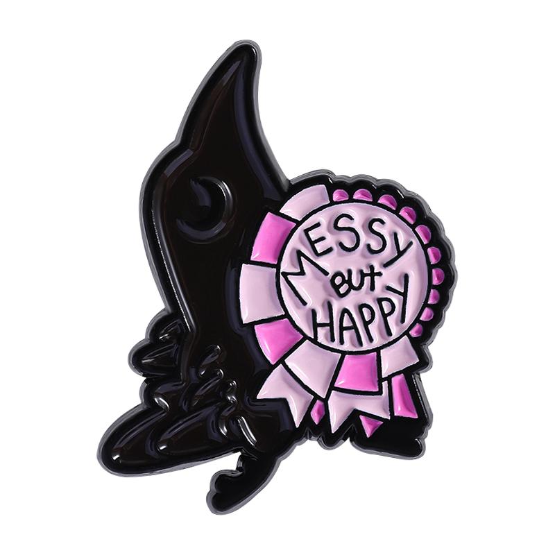 Putting Myself First Enamel Pins Messy But Happy Black Crow With Medal Award Brooches Lapel Badge Jewelry Gifts For Friends
Putting Myself First Enamel Pins Messy But Happy Black Crow With Medal Award Brooches Lapel Badge Jewelry Gifts For Friends