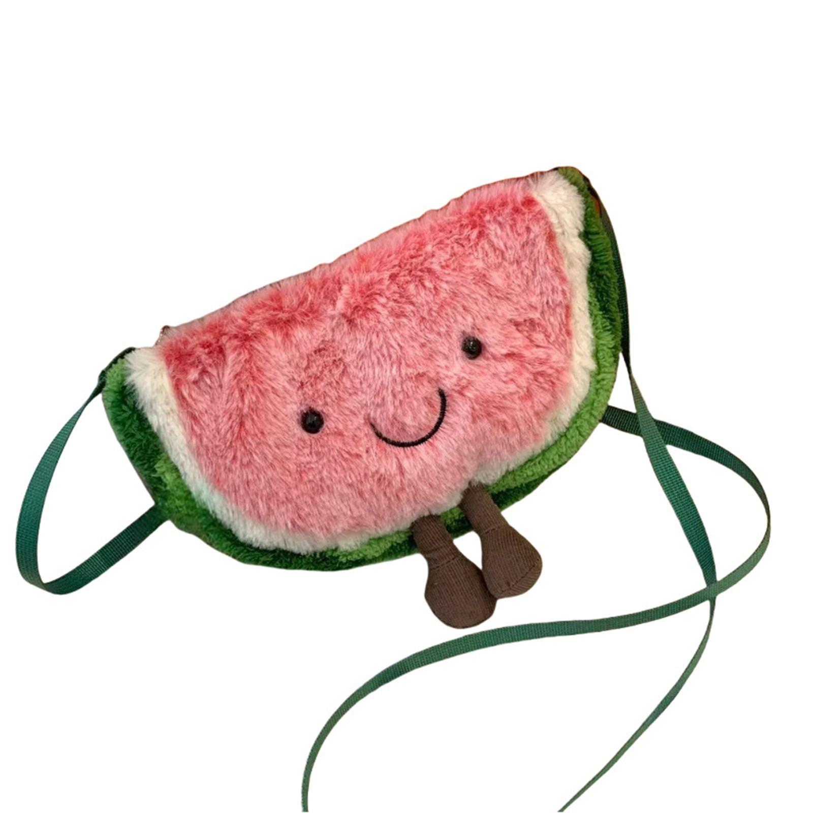 Забавная сумка-арбуз, милая детская плюшевая сумка-рюкзак для куклы, супер милая кукла One Size
Забавная сумка-арбуз, милая детская плюшевая сумка-рюкзак для куклы, супер милая кукла One Size