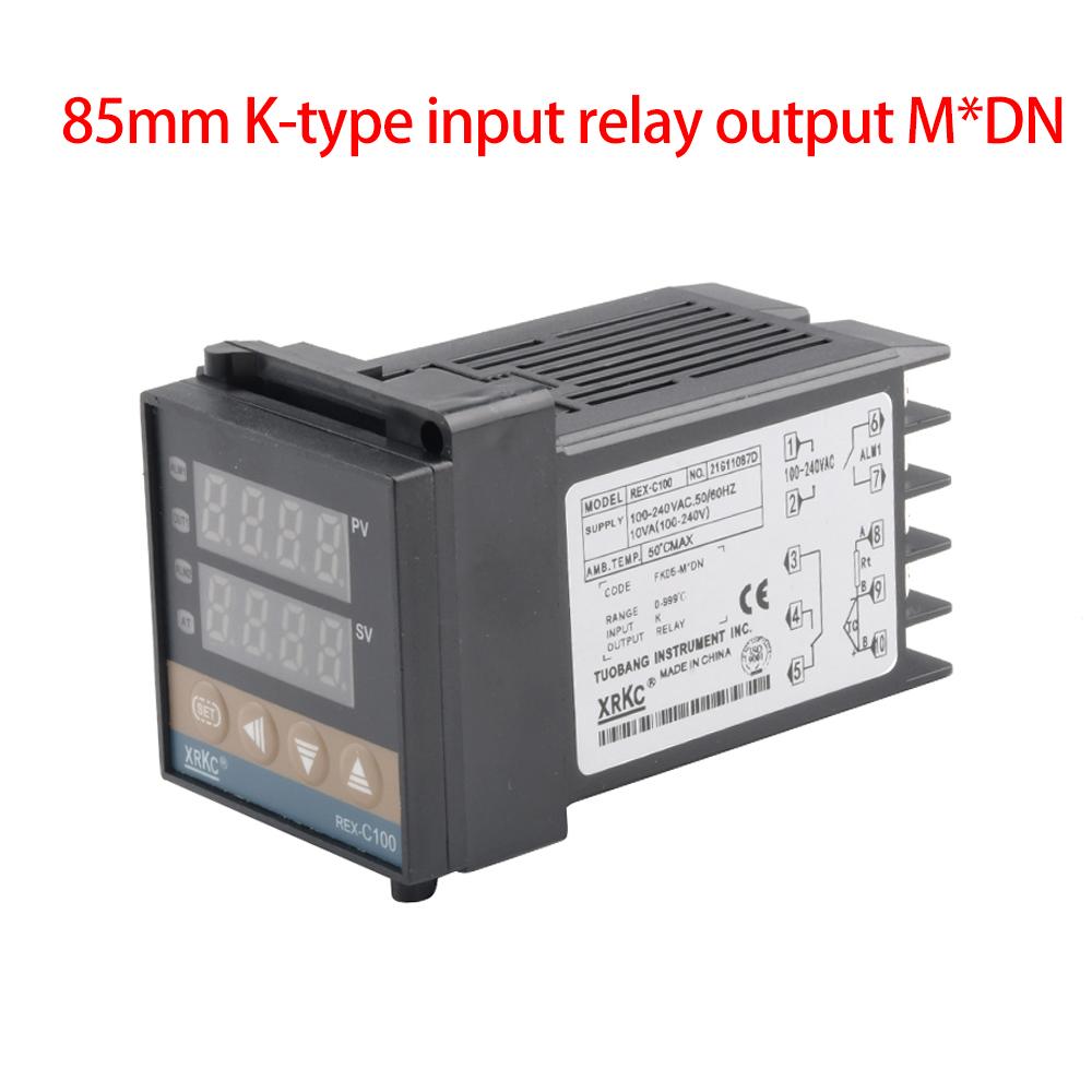 REX-C100 PID Intelligent Temperature Controller Universal/K Type LED Digital Display Thermostat SSR Relay Output Thermoregulator
REX-C100 PID Intelligent Temperature Controller Universal/K Type LED Digital Display Thermostat SSR Relay Output Thermoregulator