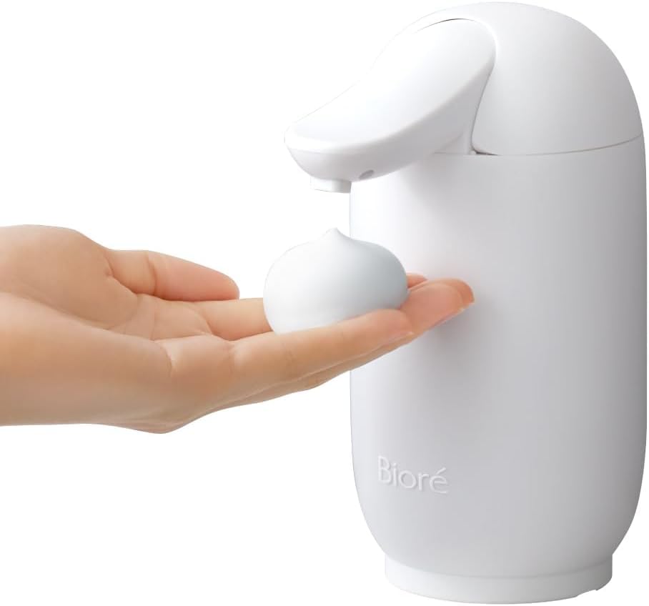 Biore Automatic Foam Hand Soap Refill 430ml Hand Soap Foam Auto Dispenser for Kitchen and Washbasin Comes with Original Pocket Tissue + білий
Biore Automatic Foam Hand Soap Refill 430ml Hand Soap Foam Auto Dispenser for Kitchen and Washbasin Comes with Original Pocket Tissue + білий