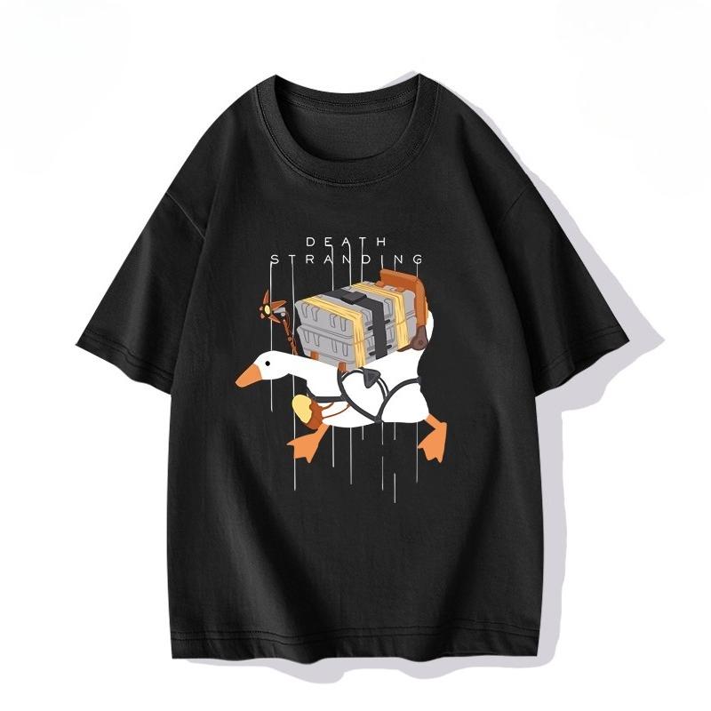 Death Stranding Cos Big Goose Gamer Clothing Short Sleeve Cheap Material Polyester Fashion Popular Camisa Print Creativity Tee 5XL різнокольоровий
Death Stranding Cos Big Goose Gamer Clothing Short Sleeve Cheap Material Polyester Fashion Popular Camisa Print Creativity Tee 5XL різнокольоровий