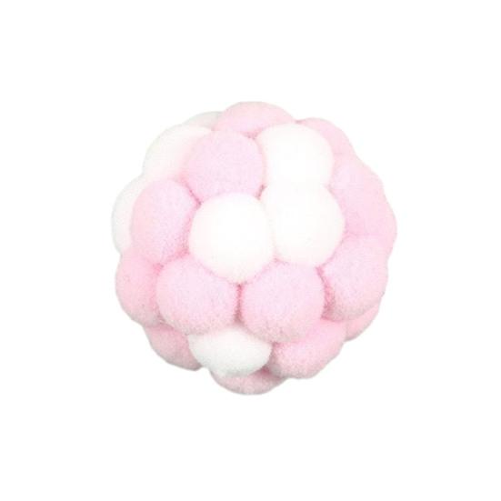 Plush Cat Toy Ball with Built-in Bell Soft Macaron Balls Bite-Resistant Cat Chew Toys for Indoor Cats and Kittens рожевий
Plush Cat Toy Ball with Built-in Bell Soft Macaron Balls Bite-Resistant Cat Chew Toys for Indoor Cats and Kittens рожевий