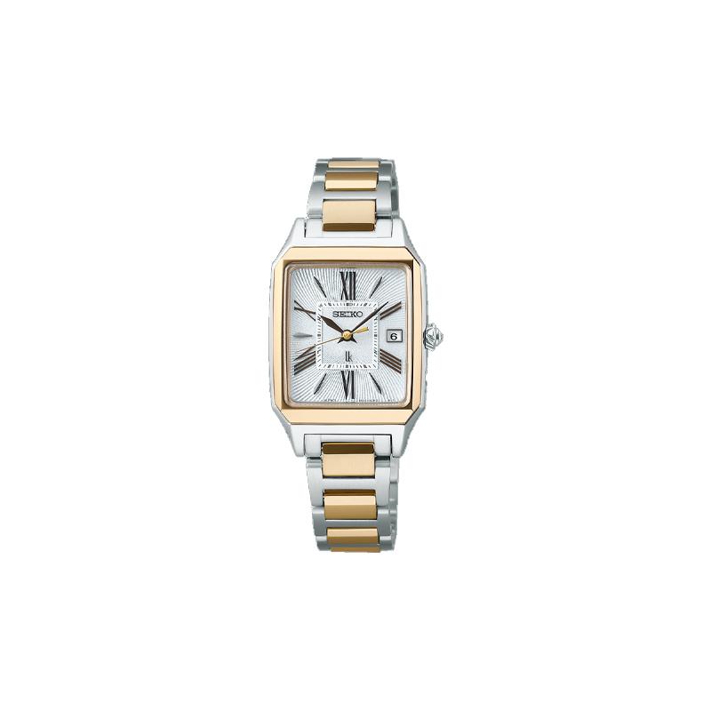 SEIKO Lukia series 100 meters waterproof solar Quartz Steel Strap 36.4*23.9mm women s watch silver dial SSVW210
SEIKO Lukia series 100 meters waterproof solar Quartz Steel Strap 36.4*23.9mm women s watch silver dial SSVW210
