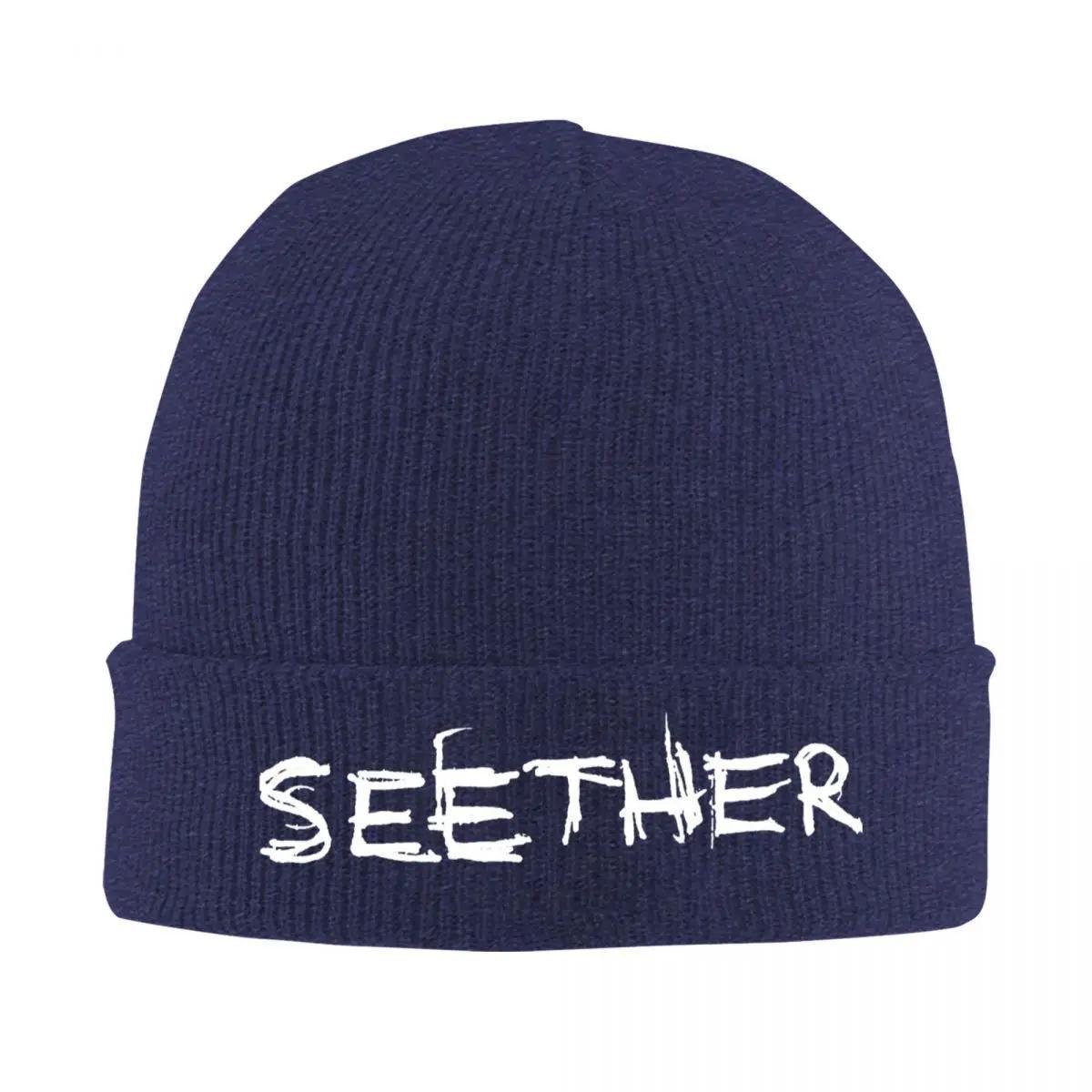 SEETHER Knitted Hat WoUnisexs Unisexs Skullies Beanies Autumn Winter Hat Acrylic Crochet Caps
SEETHER Knitted Hat WoUnisexs Unisexs Skullies Beanies Autumn Winter Hat Acrylic Crochet Caps