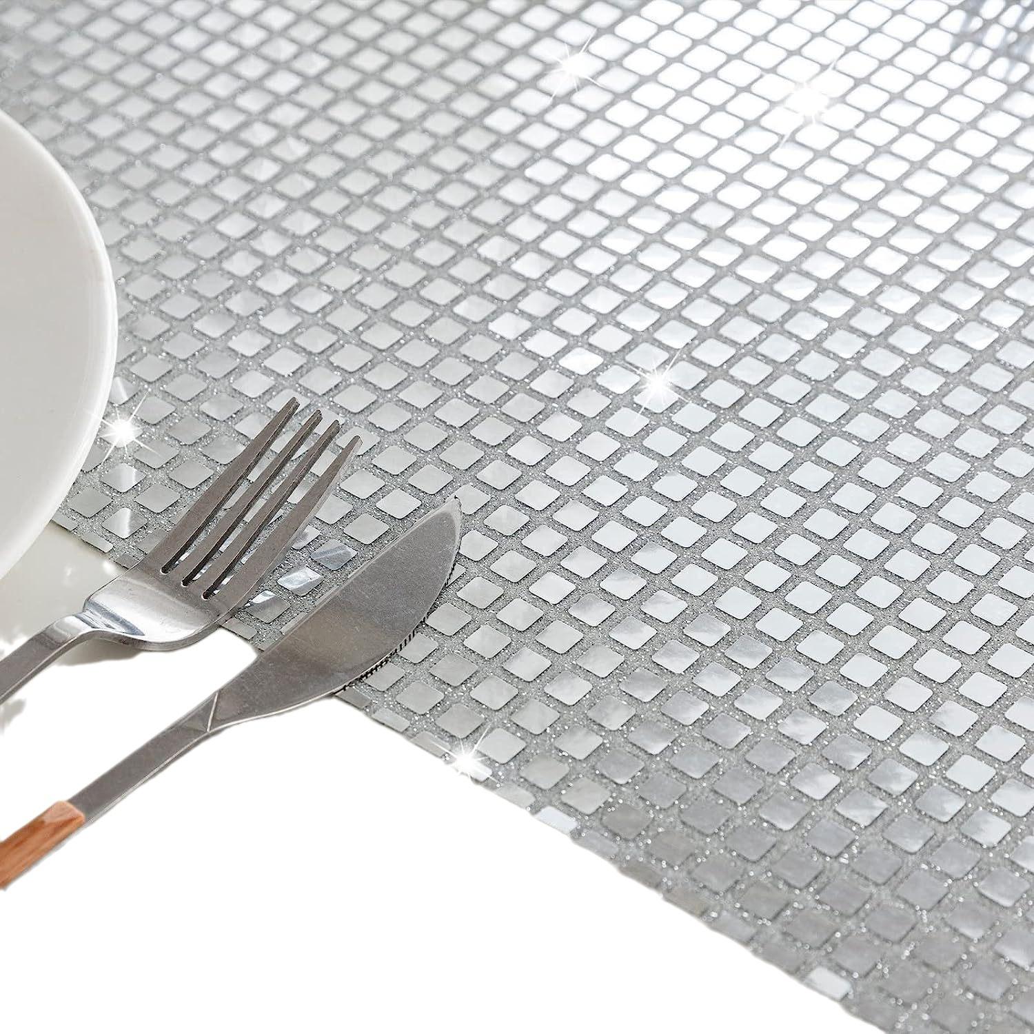 30x45cm Sequin Plaid Placemat Party Home Decor Polyester Table Protection Mat Champagne Gold
30x45cm Sequin Plaid Placemat Party Home Decor Polyester Table Protection Mat Champagne Gold