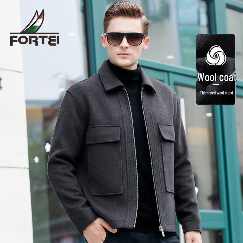 Men s Wool Blend Business Lapel Jacket L (50)
Men s Wool Blend Business Lapel Jacket L (50)