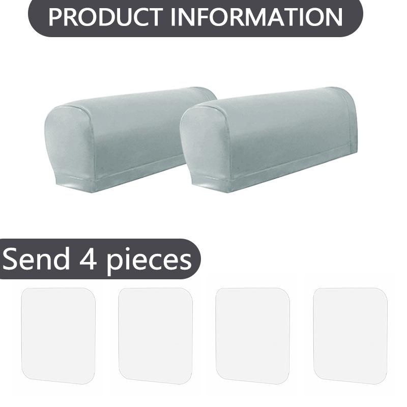 PU Leather Waterproof Armchair Slipcovers Stretch for Chairs Couch Sofa Armrest Covers Sofa Cover Non-Slip Furniture Protector 1 Set світло-сірого кольору
PU Leather Waterproof Armchair Slipcovers Stretch for Chairs Couch Sofa Armrest Covers Sofa Cover Non-Slip Furniture Protector 1 Set світло-сірого кольору