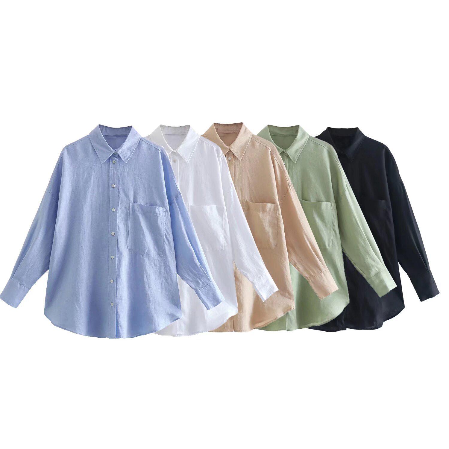 Women s European and American Style Loose Linen Long-Sleeve Polo Shirt - Casual, Fashionable, Slimming, and Sun-Protective. Extra Small
Women s European and American Style Loose Linen Long-Sleeve Polo Shirt - Casual, Fashionable, Slimming, and Sun-Protective. Extra Small