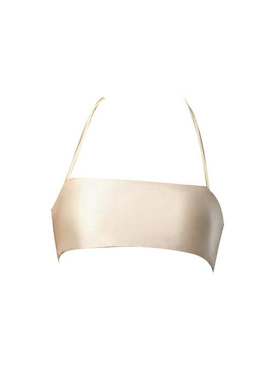 Niche Design Satin Halter Bandeau Lingerie in Elegant Layering - Champagne/Black/Purple. S шампанського
Niche Design Satin Halter Bandeau Lingerie in Elegant Layering - Champagne/Black/Purple. S шампанського