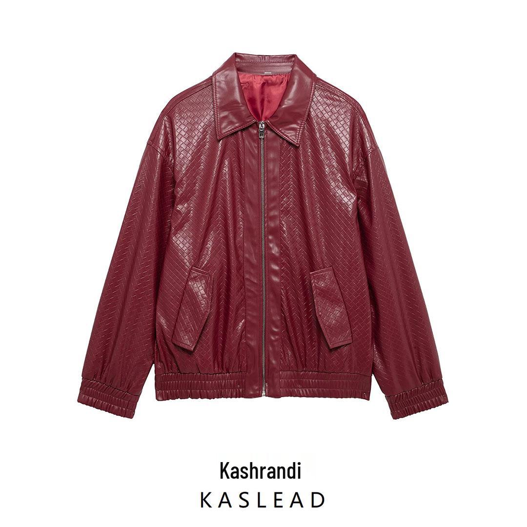 Spring 2025 Women s Faux Leather Bomber Jacket - European & American Style, Loose Fit Small
Spring 2025 Women s Faux Leather Bomber Jacket - European & American Style, Loose Fit Small