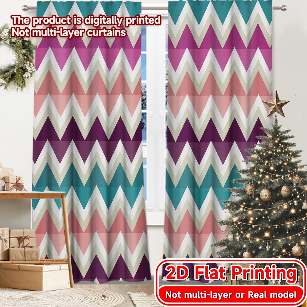 2pcs, 2D FLAT PRINTING Curtains (Without Rod) Zigzag Symphony Halloween Festival Popular Curtains&Drapes Polyester Easy Install 52.50 × 116.00 cm 2 pcs
2pcs, 2D FLAT PRINTING Curtains (Without Rod) Zigzag Symphony Halloween Festival Popular Curtains&Drapes Polyester Easy Install 52.50 × 116.00 cm 2 pcs