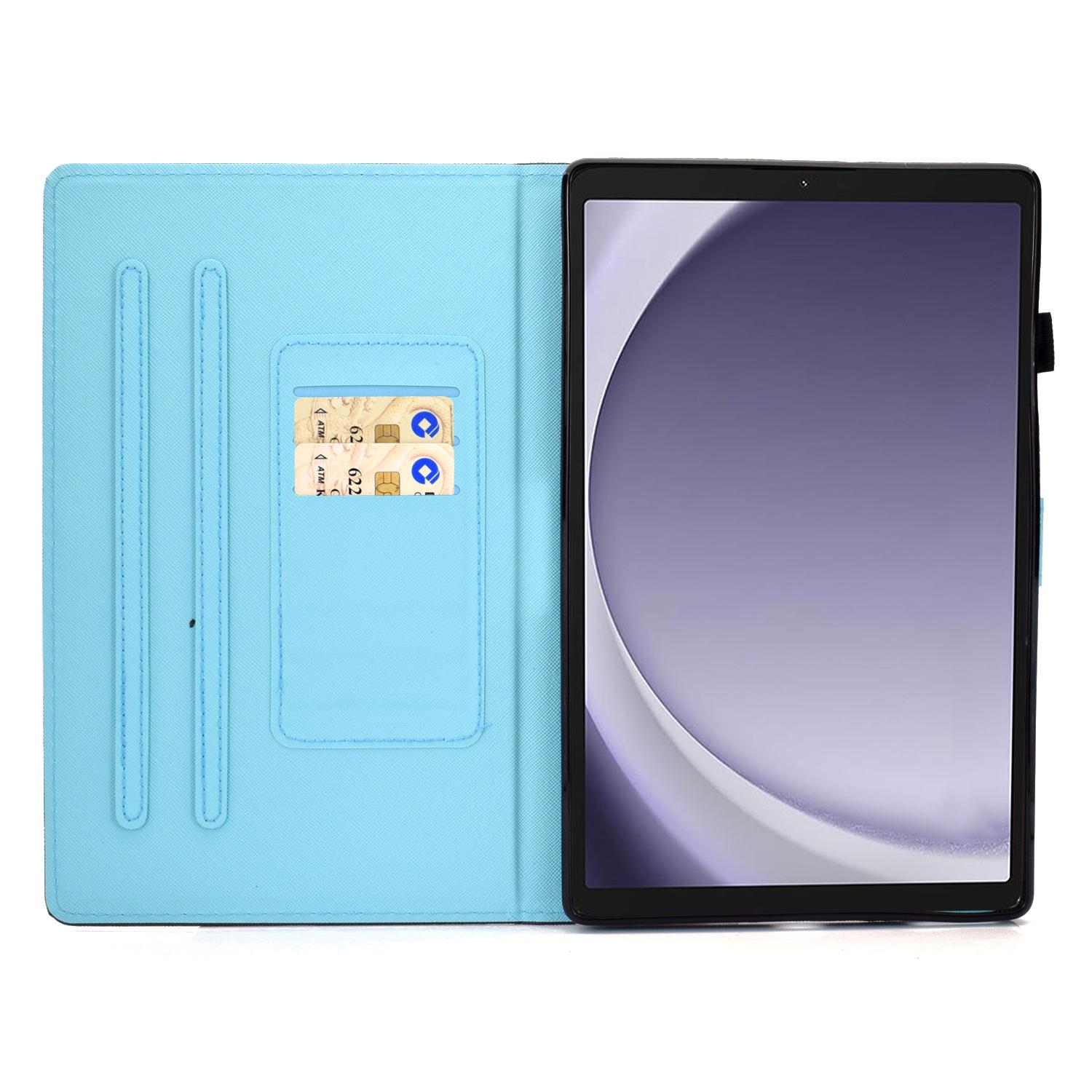 For Samsung Galaxy Tab A9+ PU Leather Case Pattern Printing Smart Tablet Cover with Pencil Holder Bookshelf
For Samsung Galaxy Tab A9+ PU Leather Case Pattern Printing Smart Tablet Cover with Pencil Holder Bookshelf