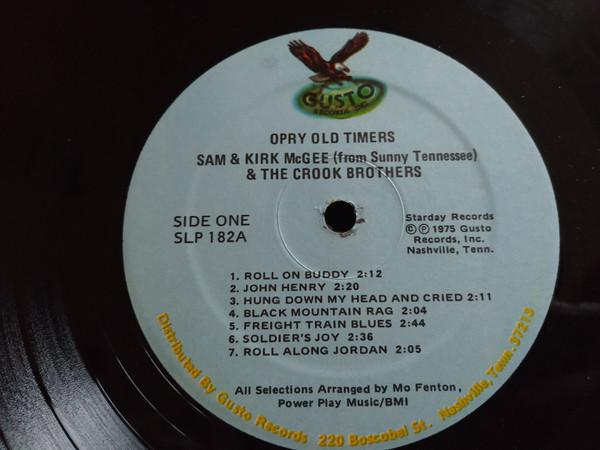 LP Record SAM & KIRK MCGEE & THE CROOK BROTHE - Opry Old Timers SLP182 Starday Records 1976 US Folk Used
LP Record SAM & KIRK MCGEE & THE CROOK BROTHE - Opry Old Timers SLP182 Starday Records 1976 US Folk Used