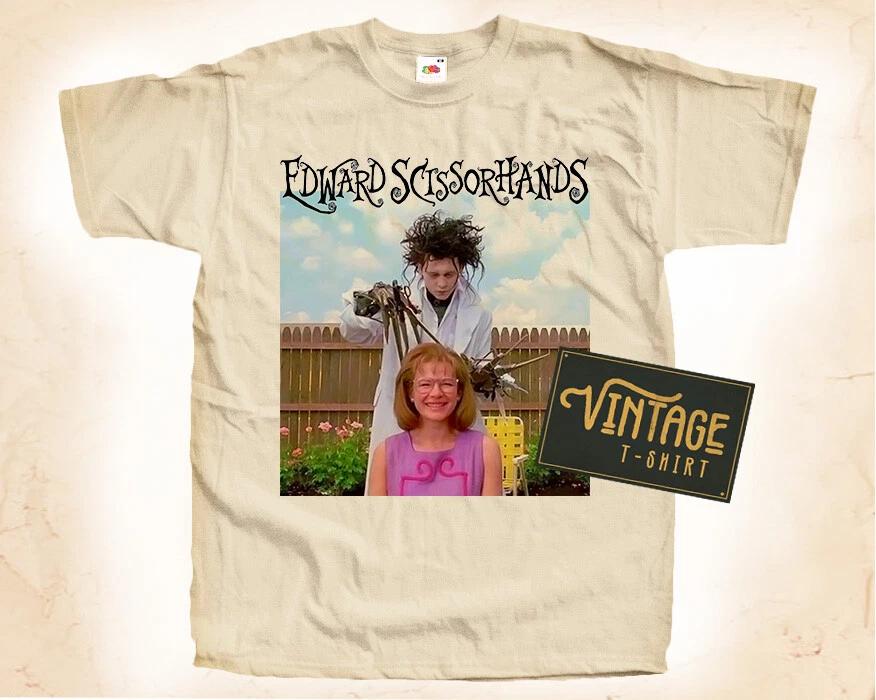 Edward Scissorhands V2 T SHIRT Tee Movie Poster Vintage Natural Tee sizes S-5XL M
Edward Scissorhands V2 T SHIRT Tee Movie Poster Vintage Natural Tee sizes S-5XL M
