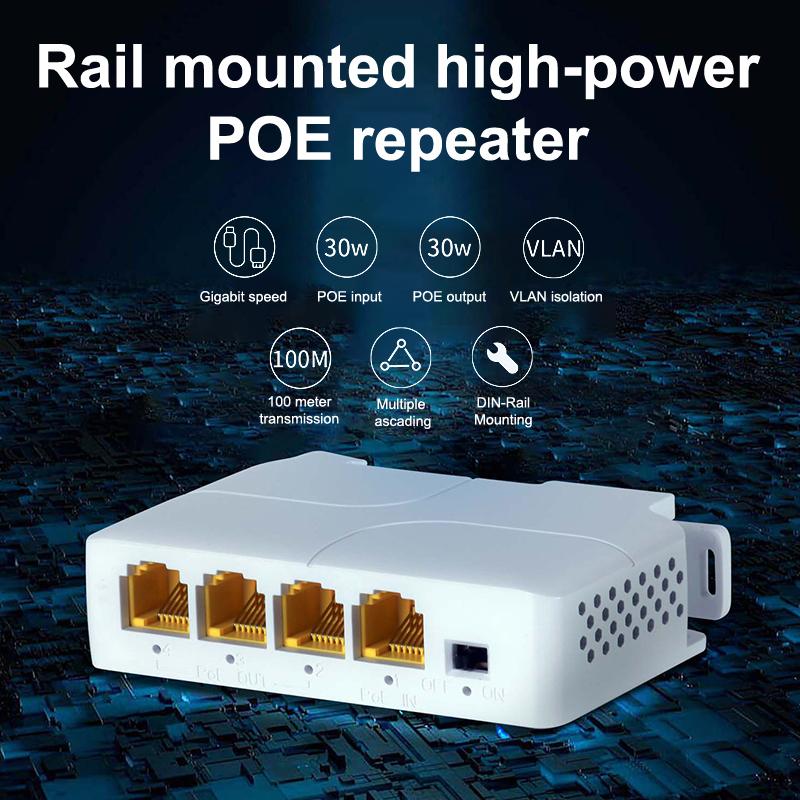 1 Piece Gigabit Network Switch Repeater 100/1000M Poe Extender 4 Port Ieee802.3Af/At Plug&Play For Poe Switch Nvr Ip Camera Ap onesize
1 Piece Gigabit Network Switch Repeater 100/1000M Poe Extender 4 Port Ieee802.3Af/At Plug&Play For Poe Switch Nvr Ip Camera Ap onesize