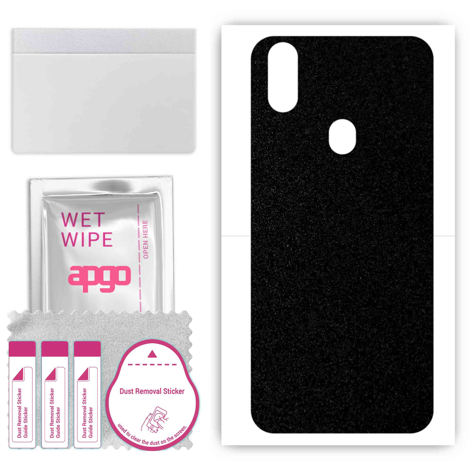apgo Protective Skin Sticker for the back compatible with Kruger&Matz Drive 7S, Wrap Film, Foil, Vinyl - Pattern Matte Black
apgo Protective Skin Sticker for the back compatible with Kruger&Matz Drive 7S, Wrap Film, Foil, Vinyl - Pattern Matte Black