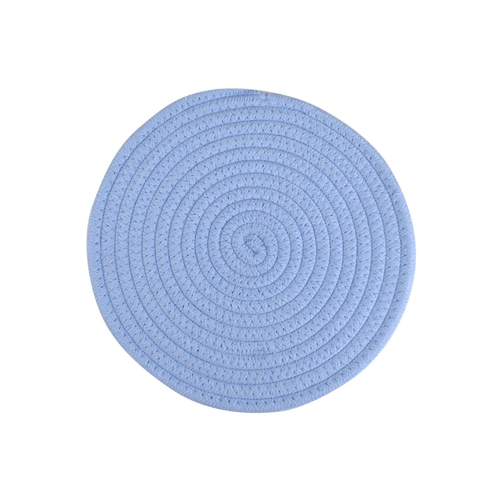 Ежедневная столовая, кухня, посуда и посуда Тканые коврики для домашнего использования, настольные коврики, коврики для кастрюль и мисок, современные изоляционные коврики One Size