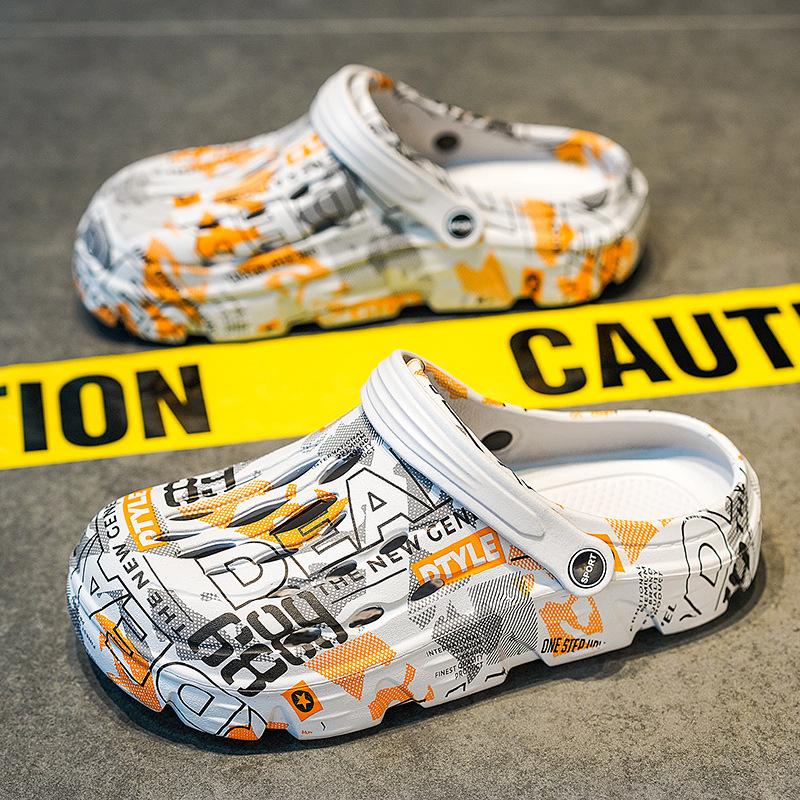 Камуфляжные дырявые туфли новые сандалии с закрытым носком мужские пляжные туфли повседневные садовые туфли сандалии с принтом мужские 41 серый
Камуфляжные дырявые туфли новые сандалии с закрытым носком мужские пляжные туфли повседневные садовые туфли сандалии с принтом мужские 41 серый