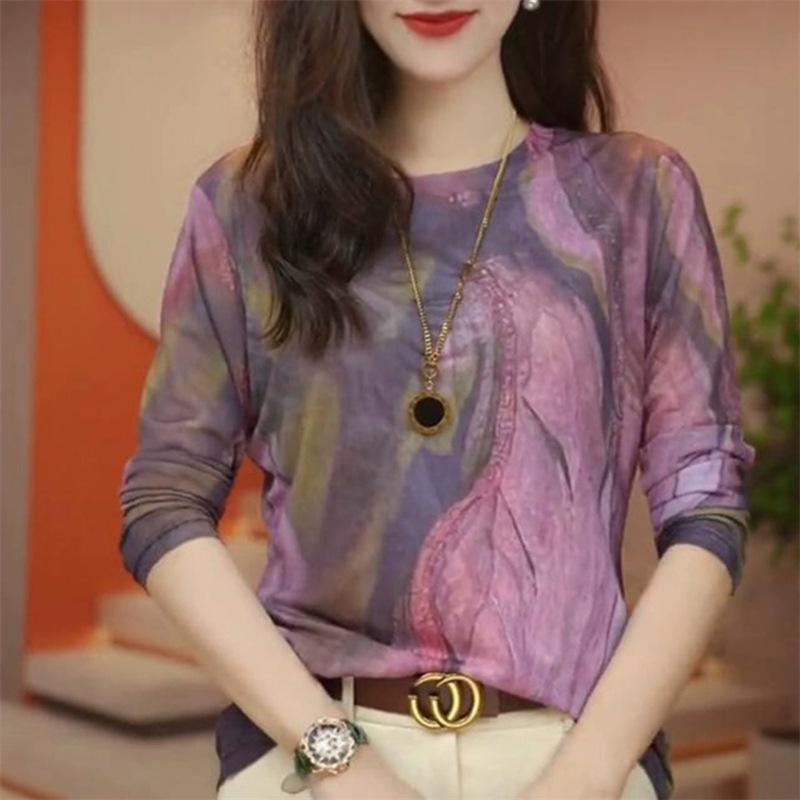 Женская осенне-зимняя приятная к коже дышащая футболка из двухслойной сетки - Универсальный, теплый и стройнящий топ Medium
Женская осенне-зимняя приятная к коже дышащая футболка из двухслойной сетки - Универсальный, теплый и стройнящий топ Medium