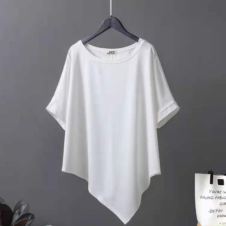 Summer Women s Oversized Irregular T-shirt Harajuku Loose Tees Short Bat Sleeve Tops Simple Korean Female Y2k Plus Size Clothes M белый
Summer Women s Oversized Irregular T-shirt Harajuku Loose Tees Short Bat Sleeve Tops Simple Korean Female Y2k Plus Size Clothes M белый