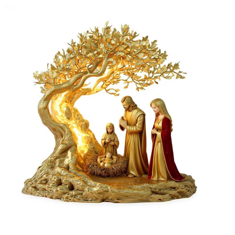 1 Piece Desktop Decoration Statue of Jesus, Tree of Life, Newborn Home Decoration Ornament. Gifts for Children- 2D Flat Acrylic Desktop Ornament 18.2*20cm
1 Piece Desktop Decoration Statue of Jesus, Tree of Life, Newborn Home Decoration Ornament. Gifts for Children- 2D Flat Acrylic Desktop Ornament 18.2*20cm