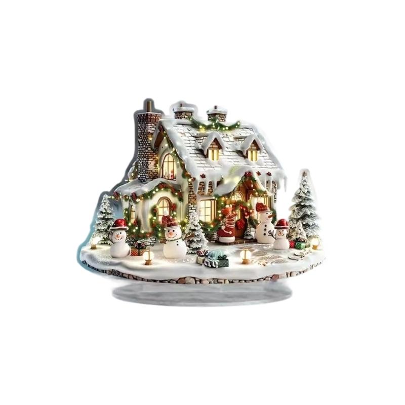 Clear Santa And Festival Tree Acrylic Hanging Craft Durable Efficient Christmas Decors Perfect For Indoors Outdoor Christmas Displays
Clear Santa And Festival Tree Acrylic Hanging Craft Durable Efficient Christmas Decors Perfect For Indoors Outdoor Christmas Displays