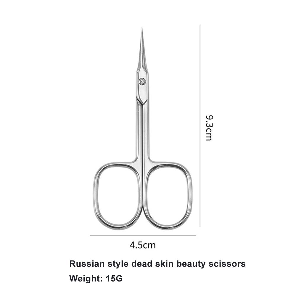 Русский ножницы из нержавеющей стали для удаления омертвевшей кожи, для работы с ногтями, острые ножницы, косметические ножницы с четырьмя лезвиями
Русский ножницы из нержавеющей стали для удаления омертвевшей кожи, для работы с ногтями, острые ножницы, косметические ножницы с четырьмя лезвиями