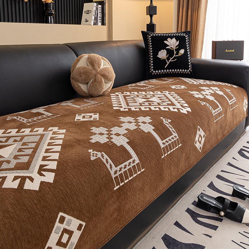 New Four Seasons Universal Light Luxury Premium Chenier Non-Slip Foreign Trade Sofa Cushion Cover Backrest Armrest Towel 90*70cm
New Four Seasons Universal Light Luxury Premium Chenier Non-Slip Foreign Trade Sofa Cushion Cover Backrest Armrest Towel 90*70cm