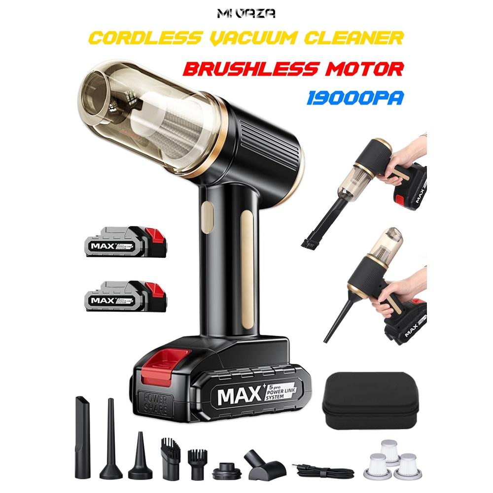 Car Vacuum CleanerCar Cordless Vacuum Cleaner - Brushless Motor - 19000Pa Portable Electric Broom - Comes With Storage Bag and Two Batteries - A
Car Vacuum CleanerCar Cordless Vacuum Cleaner - Brushless Motor - 19000Pa Portable Electric Broom - Comes With Storage Bag and Two Batteries - A