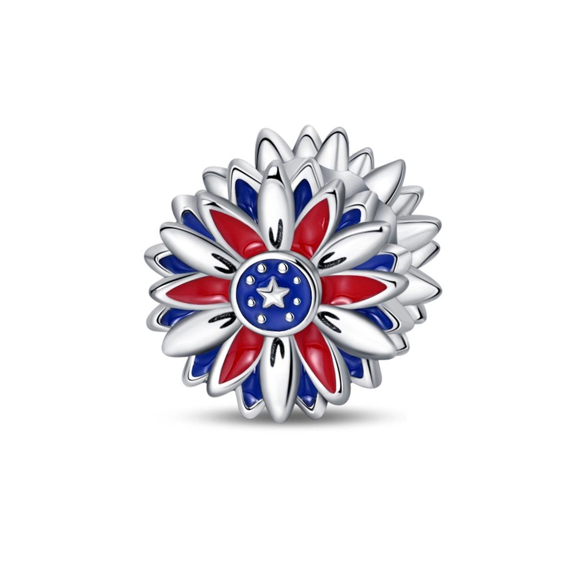 S925 Silver Eagle Design Independence Day Theme Beads DIY Bracelet Jewelry Making Pendant Charm
S925 Silver Eagle Design Independence Day Theme Beads DIY Bracelet Jewelry Making Pendant Charm